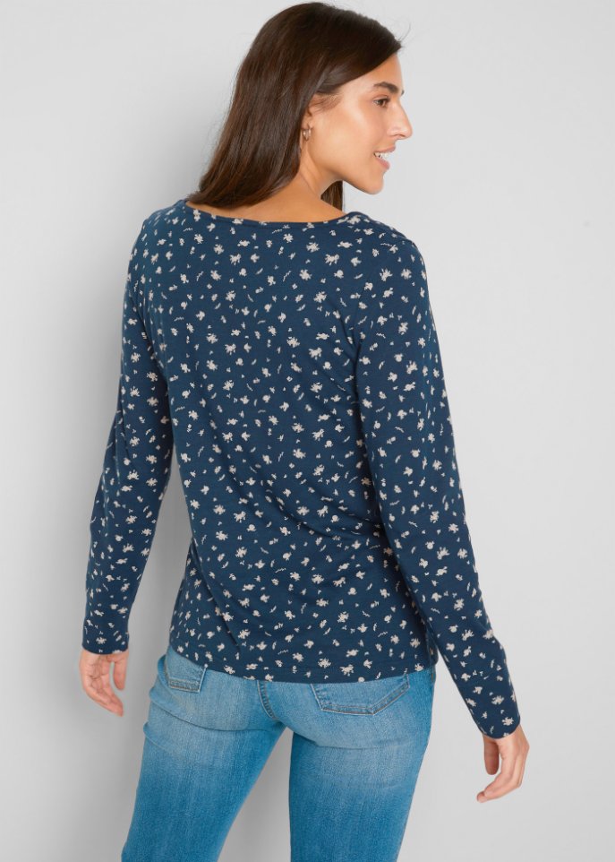 Langarmshirt, bedruckt