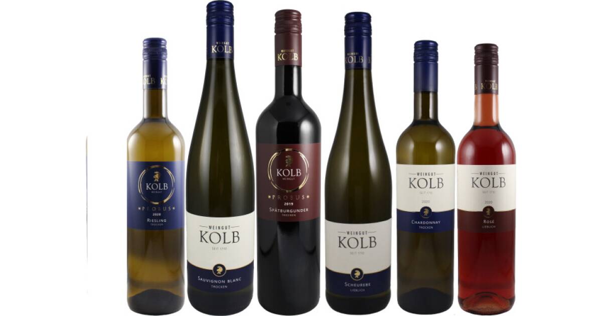 Jungwinzer des Jahres 2023- Paket von mk-Weine / Weingut Kolb günstig bei wein.de kaufen