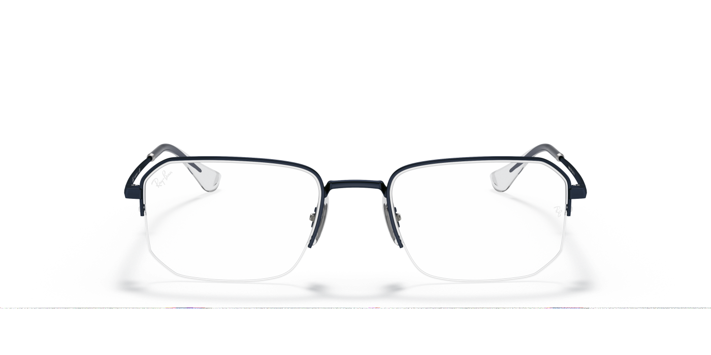 RB6449 OPTICS - Albastru transparent, nisipos mat