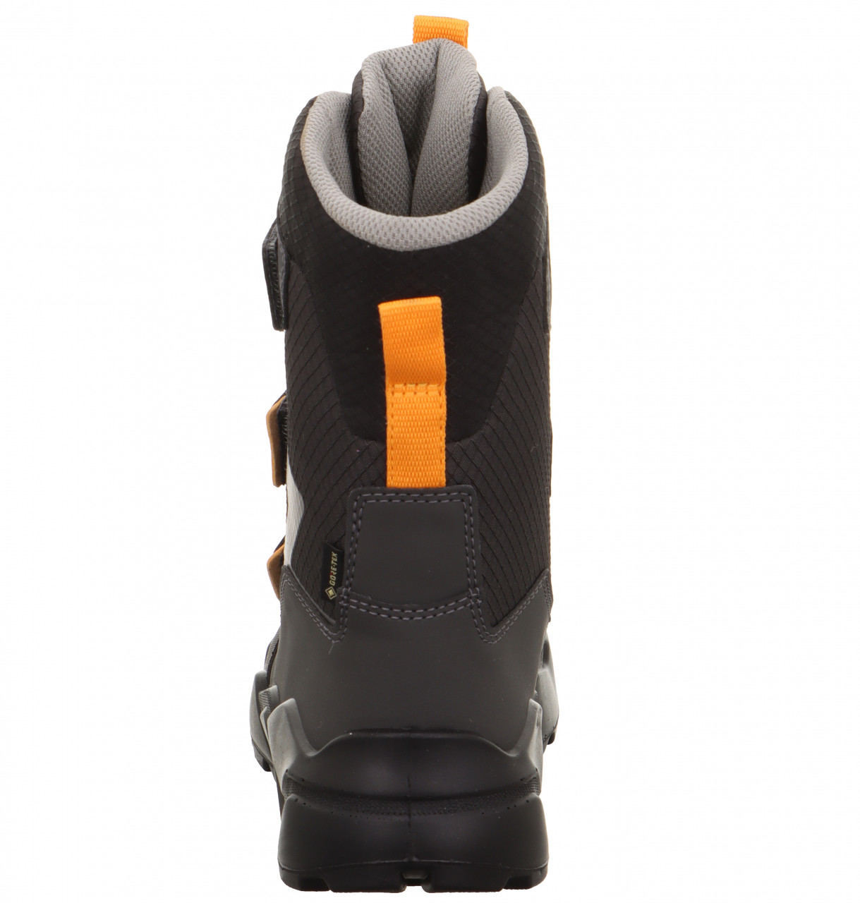 ROCKET - Grau/Orange Stiefel mit Klettverschluss