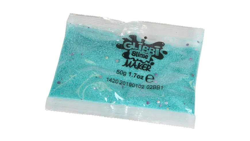 Simba - Glibbi Glitter Slime Maker, 1 Stück, sortiert 50 g