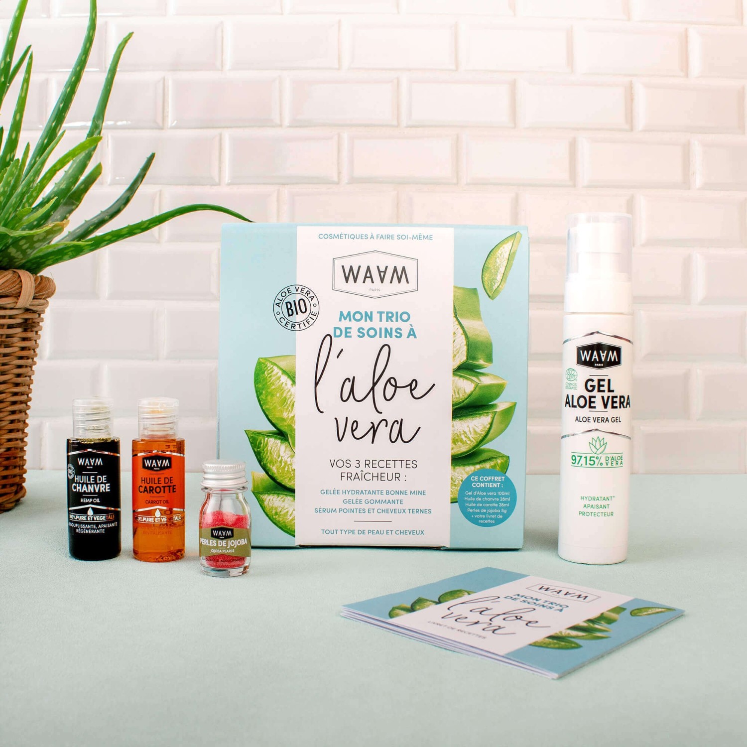 Waam MY ALOE VERA SKINCARE TRIO