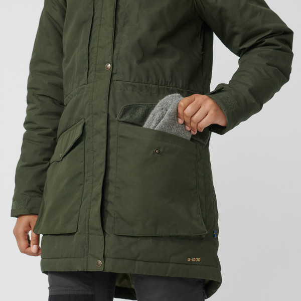SINGI WOOL PADDED PARKA W Damen - Wintermantel