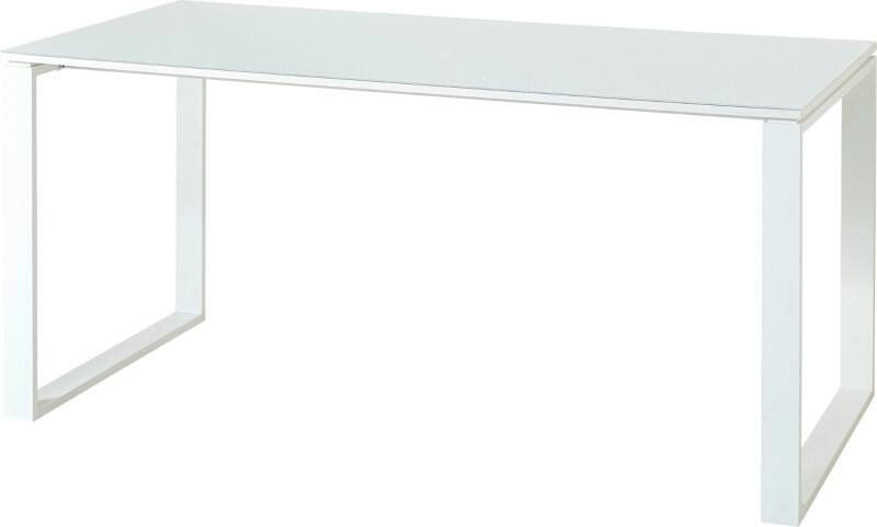GERMANIA Schreibtisch Monteria Weiß 1.600 x 800 x 750 mm