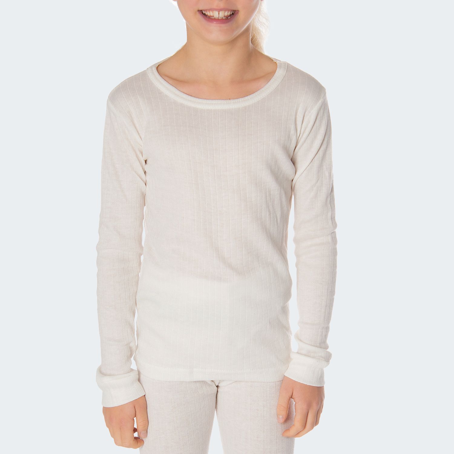 Black Snake Cuddle Creme/Grau 2-Pack Kinder Thermoshirt
