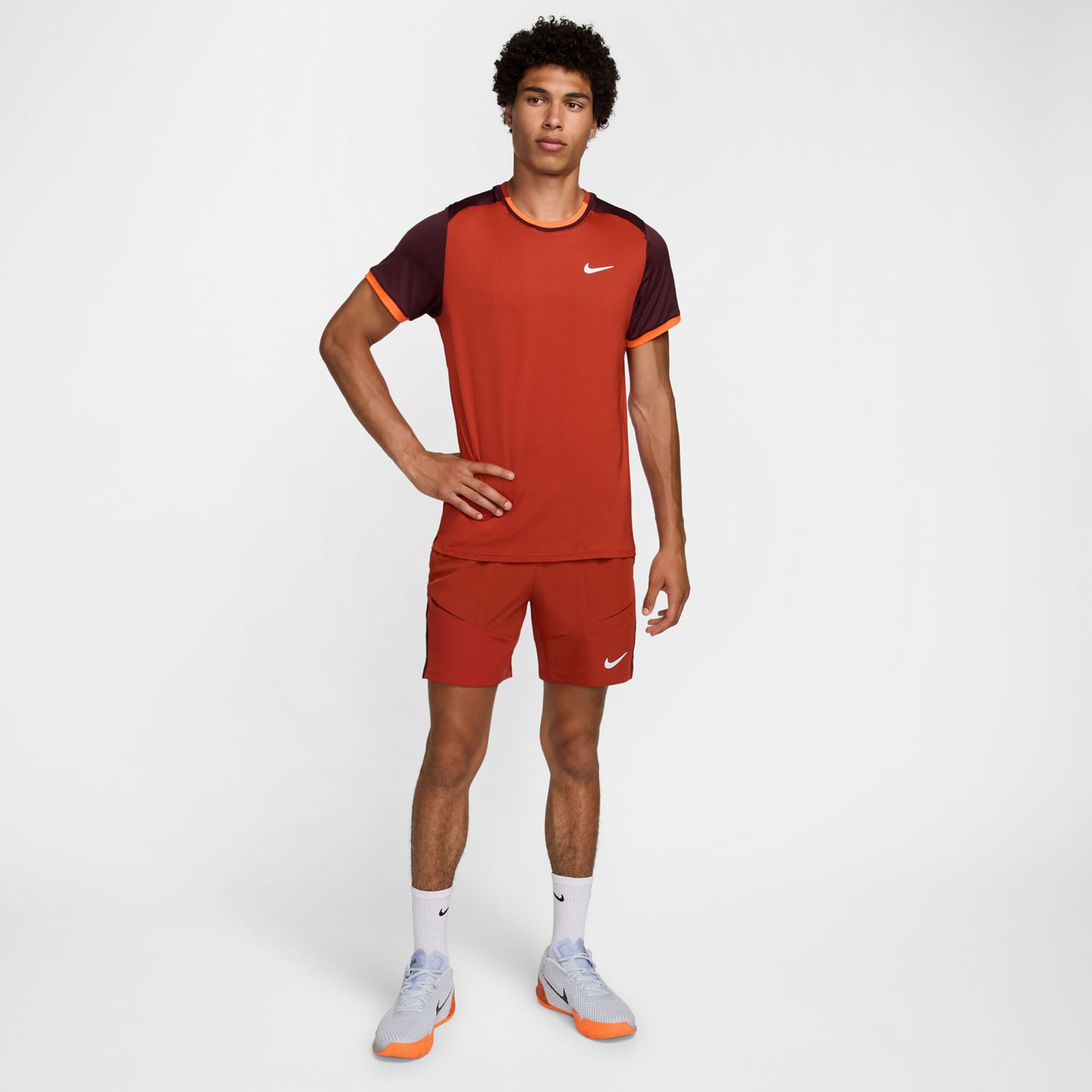 Dri-Fit Advantage T-Shirt Herren - Rot