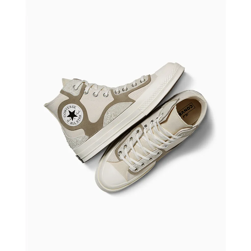 Converse Chuck 70 Vintage Suede Patchwork A10231C / grau