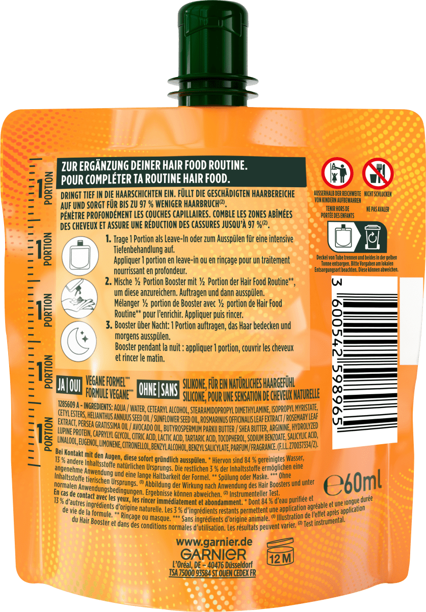 Haarkur Hair Booster Protein, 60 ml