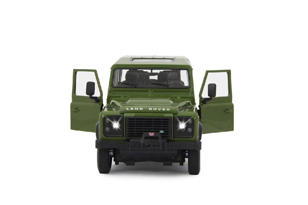 Jamara e.K. JAMARA Land Rover Defender 1:14 grün 2,4GHz Tür manuell