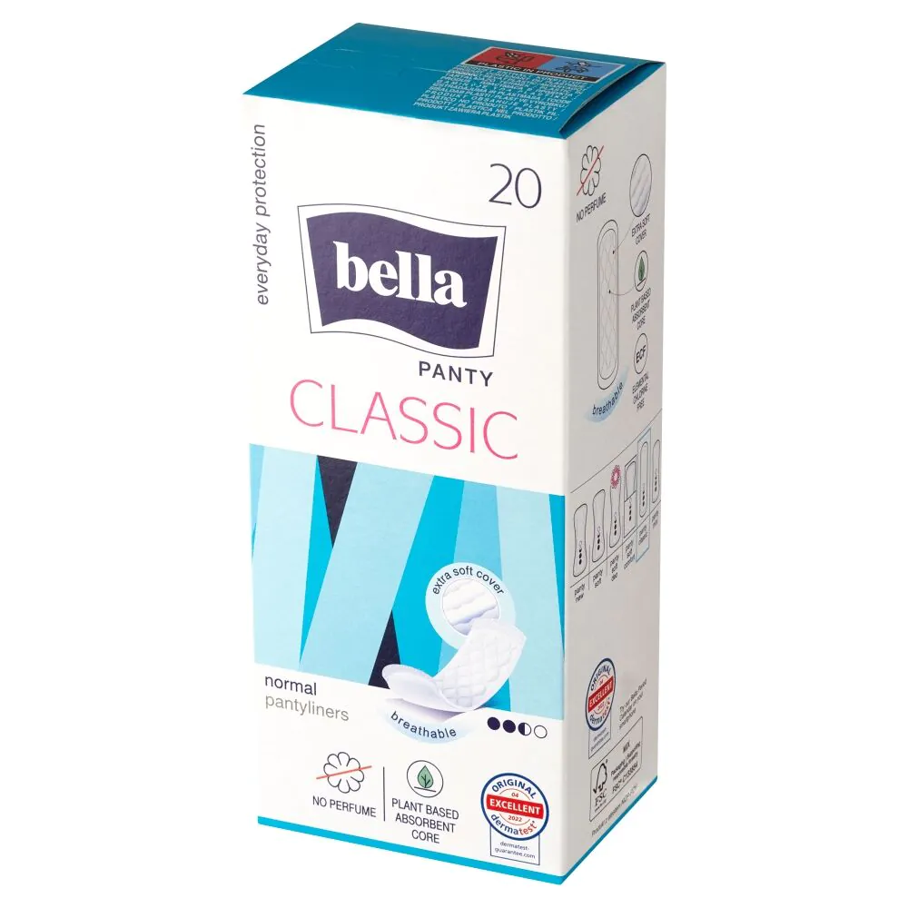 Bella Panty Classic įklotai, 20 vnt.