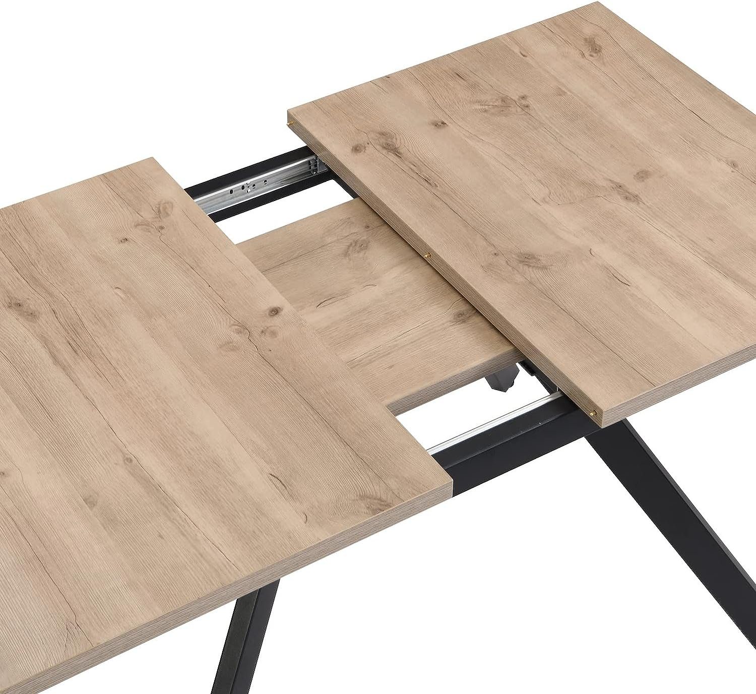 B&D home Esstisch Esstisch EDDA, ausziehbar, 120-160cm