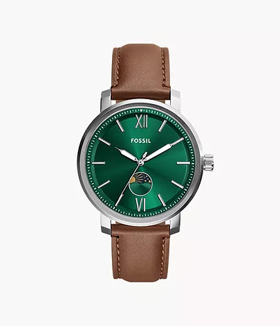 Fossil Outlet Uhr Rhett Multifunktionswerk Leder braun