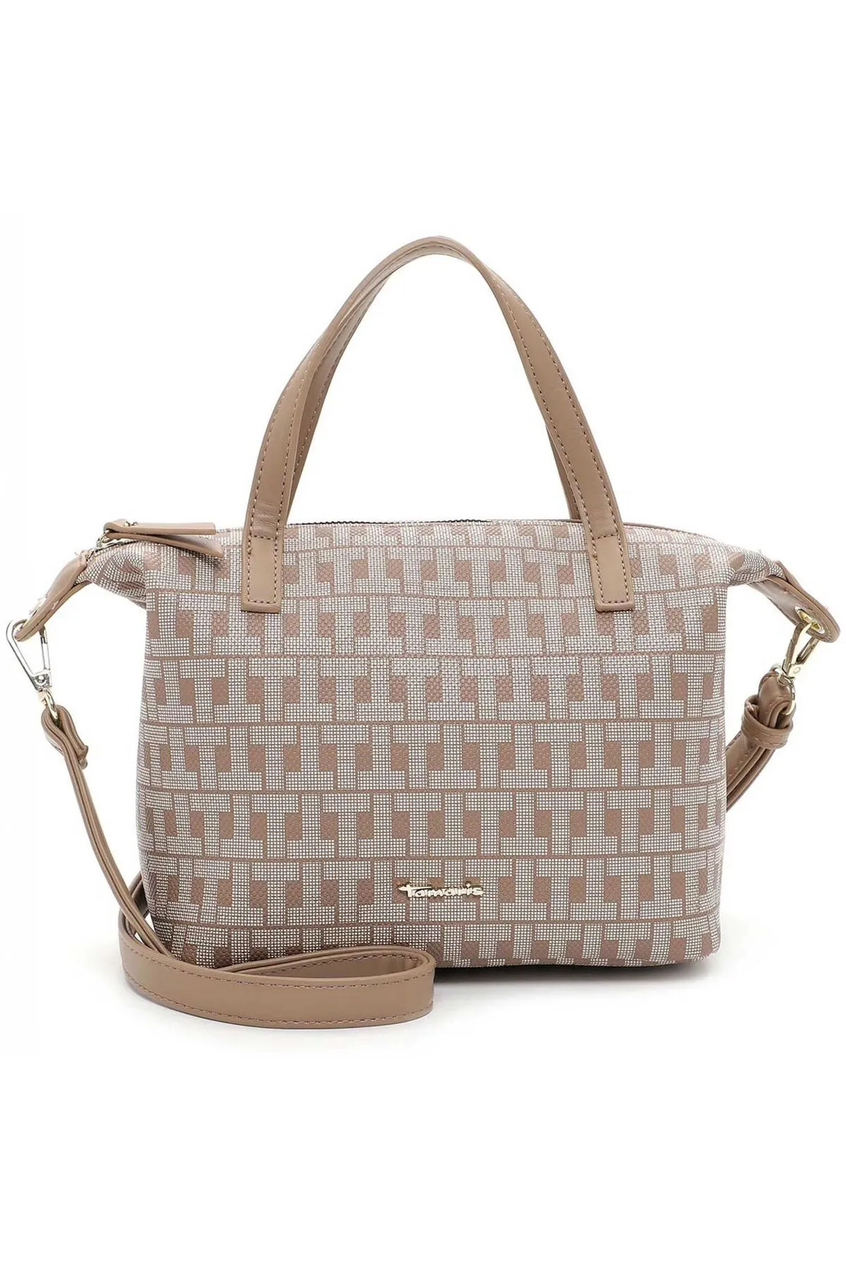 Tamaris  Handtasche - Grau - Unifarben