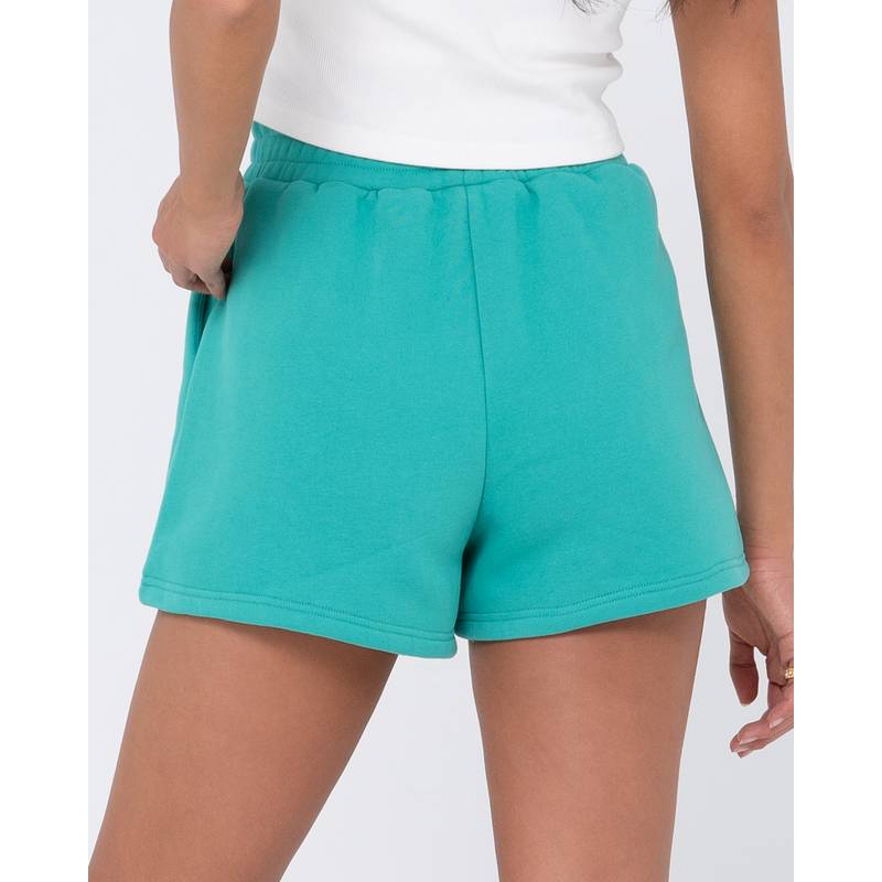 RUSTY RUSTY SCRIPT FLEECE SHORT Sweatshorts Damen