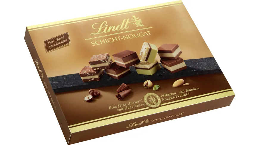 Lindt Schicht Nougat Pralines 125 g