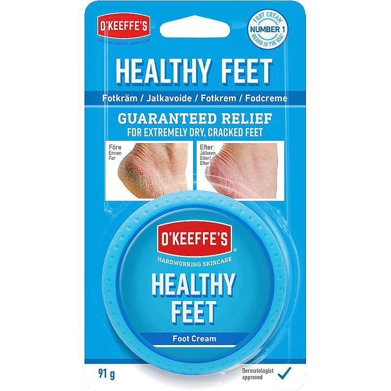 O`Keeffe`s Fotkrem O`Keeffe`s 91 g Healthy feet