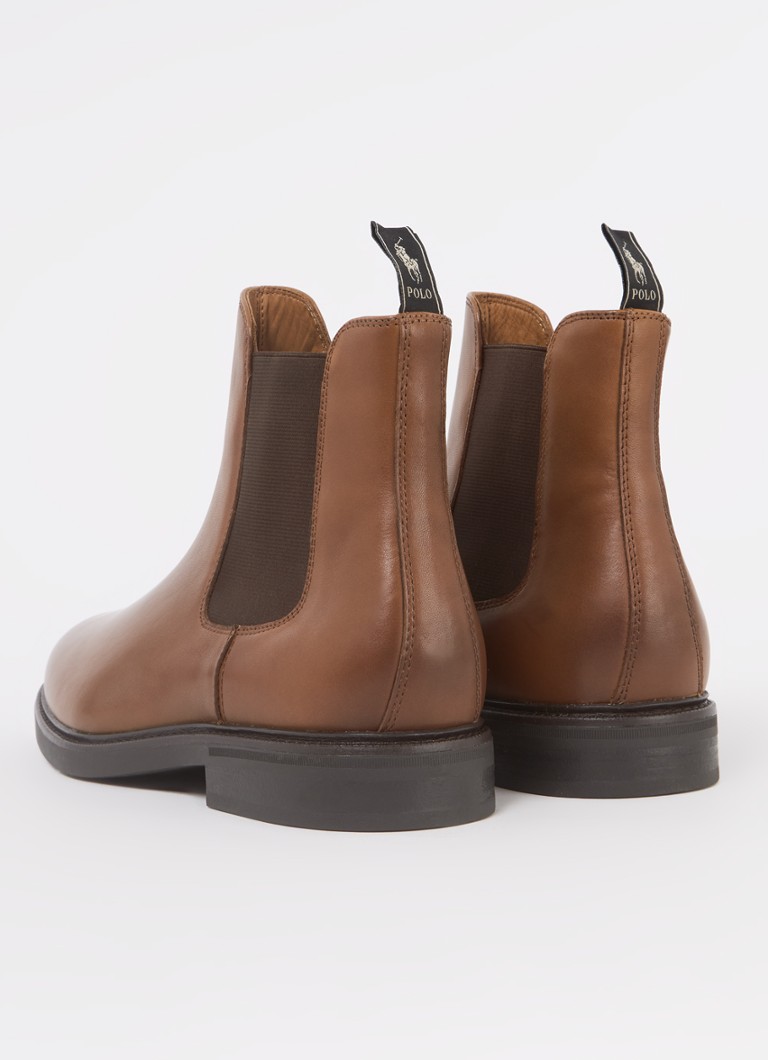 Ghete Chelsea din piele Ralph Lauren Asher