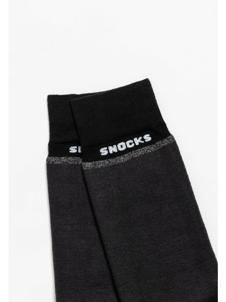 SNOCKS Skisocken 1 Paar in Schwarz günstig kaufen