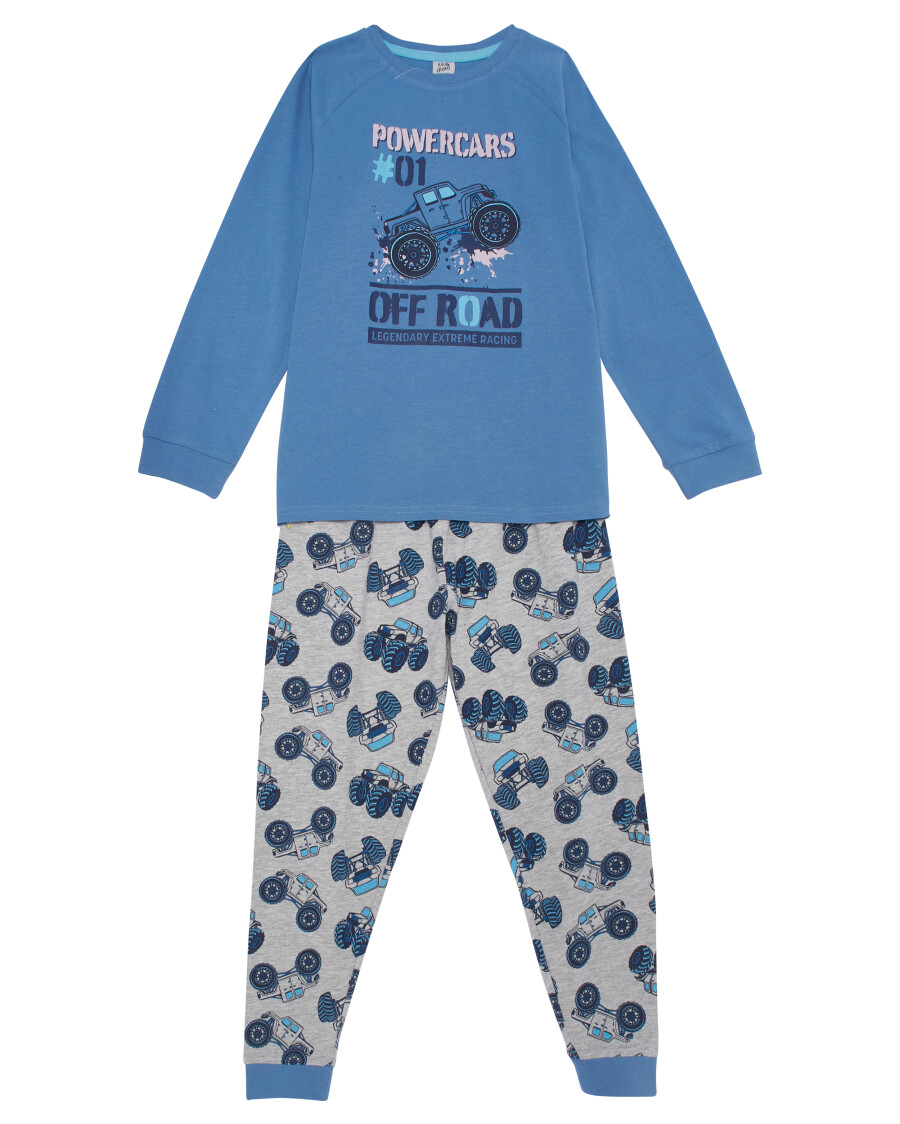 Pyjama mit coolem Motiv