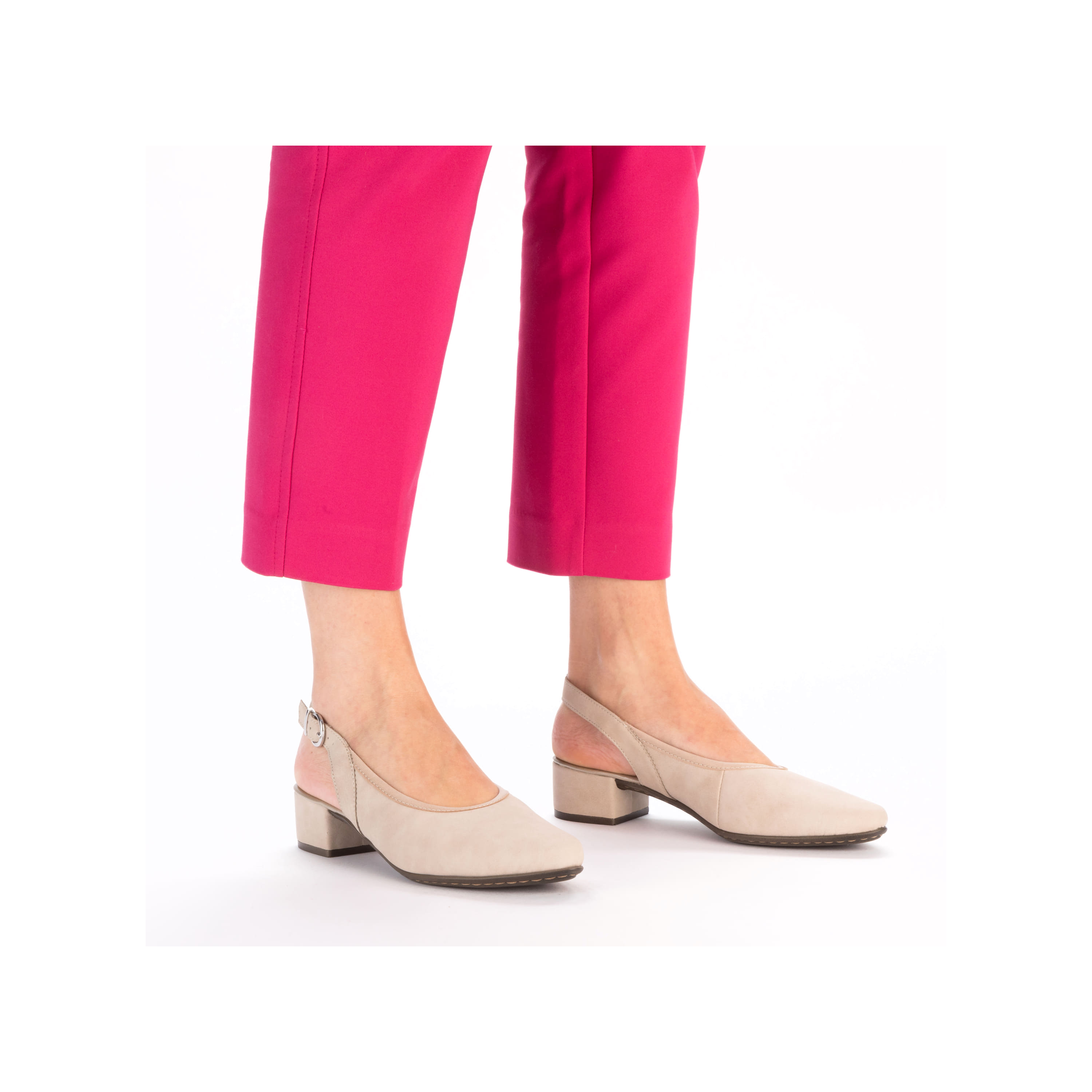 Rieker Damen Slingpumps champagner
