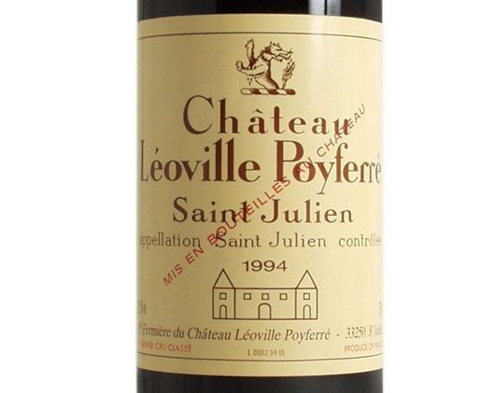 Château Léoville Poyferré 1994 Bordeaux Saint-Julien