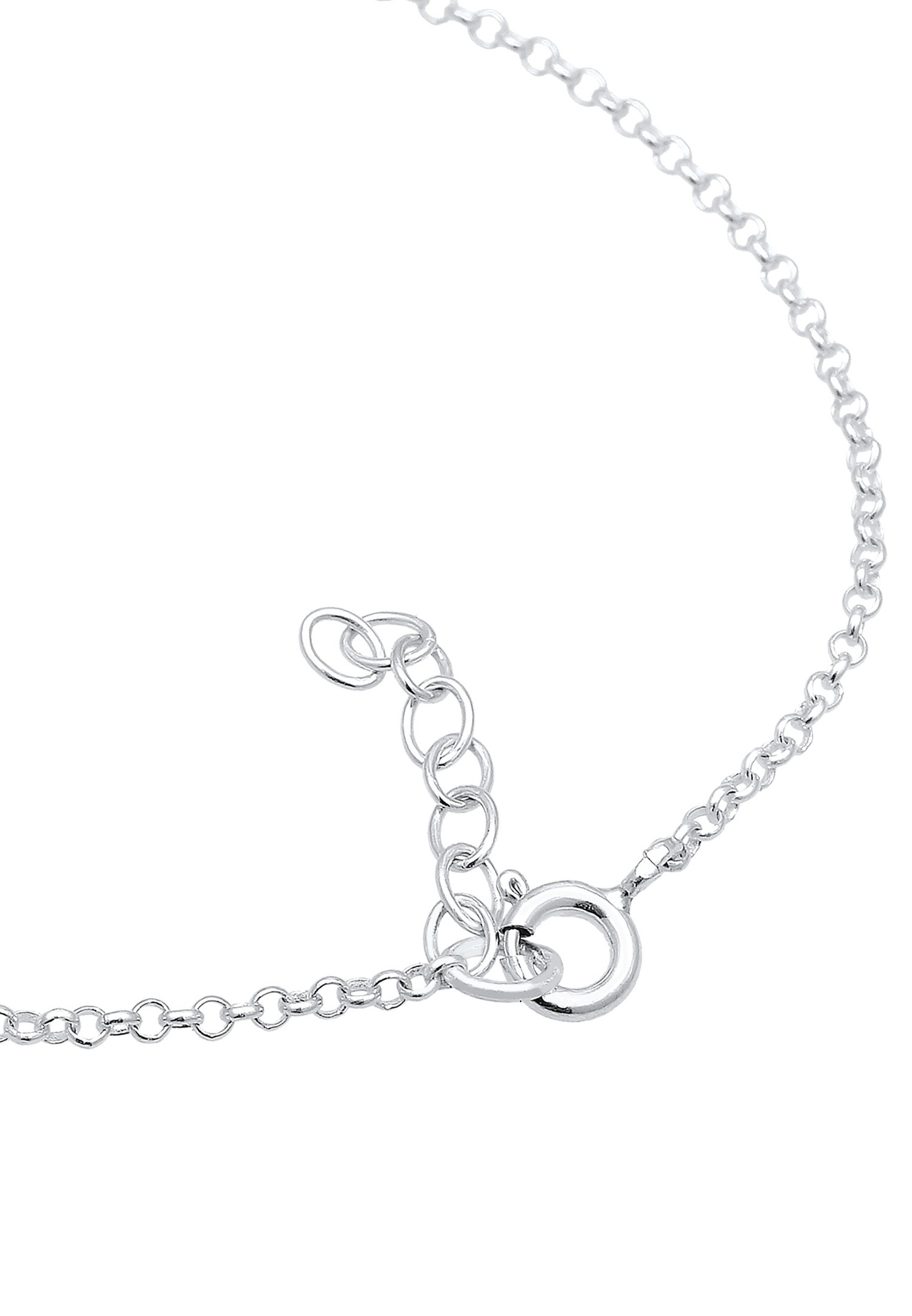 Elli Armband Basic Erbskette Flugzeug Travel Reise 925 Silber