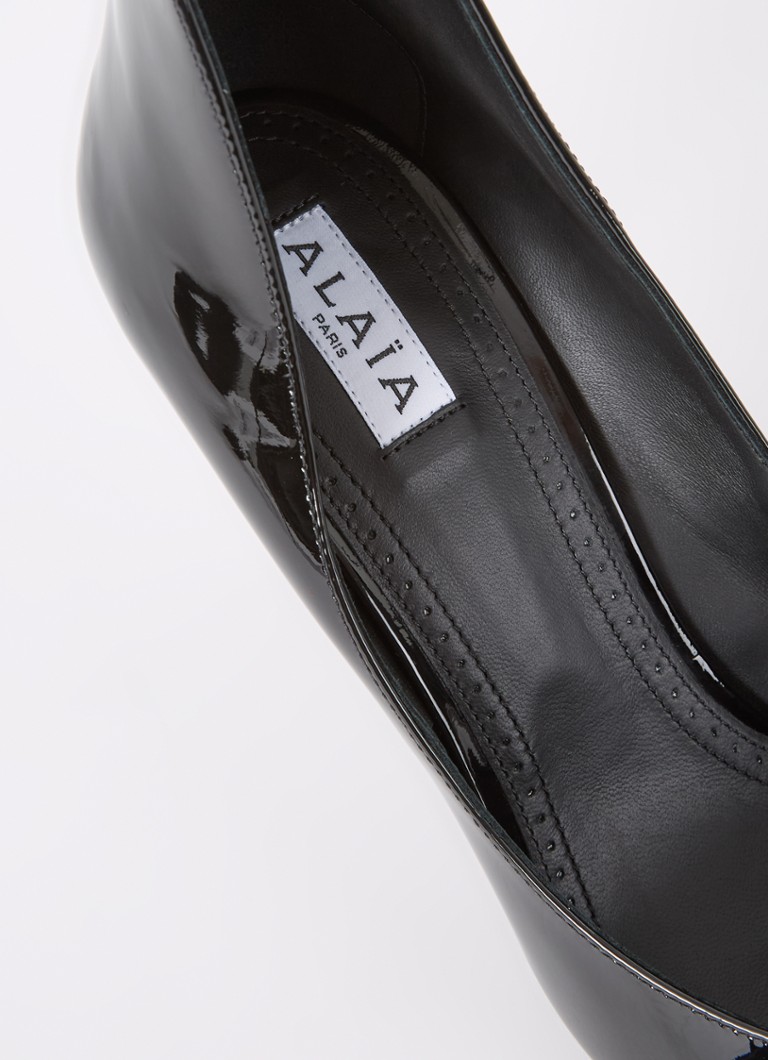 Alaïa Pump -korkokengät lampaannahkaa lakatulla viimeistelyllä
