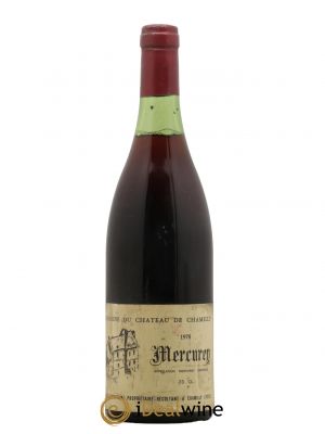 Mercurey Château De Chamilly 1978 - Lot de 1 Bouteille