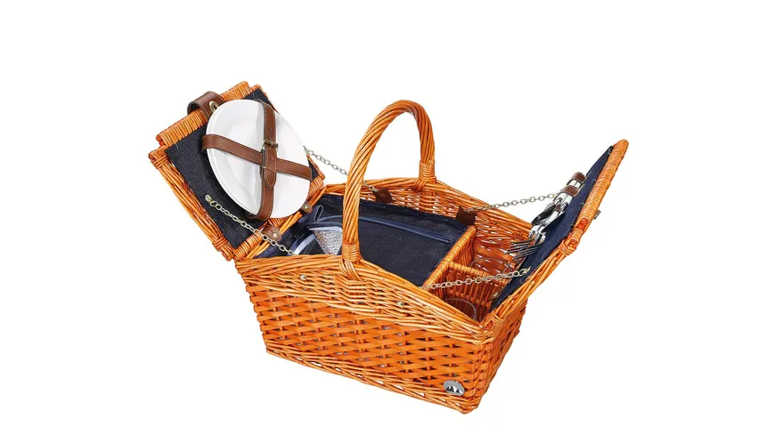 cilio Picknickkorb für 2 Personen Salerno