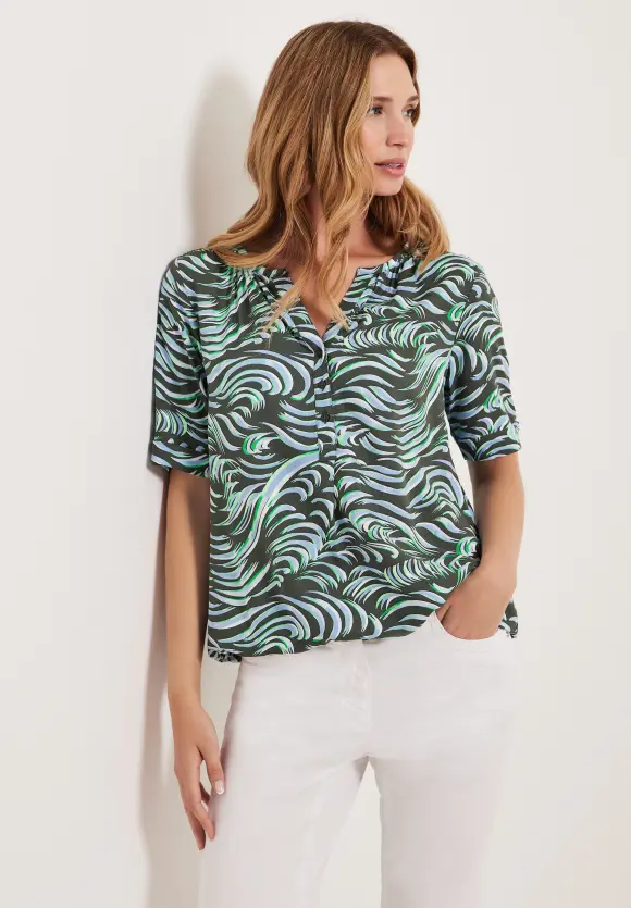 CECIL Print Viskose Bluse