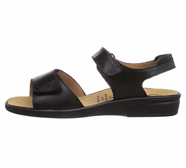 GANTER Komfort Sandalen schwarz