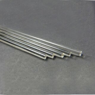 Runde Acryl Stäbe Transparent 3 mm (5)