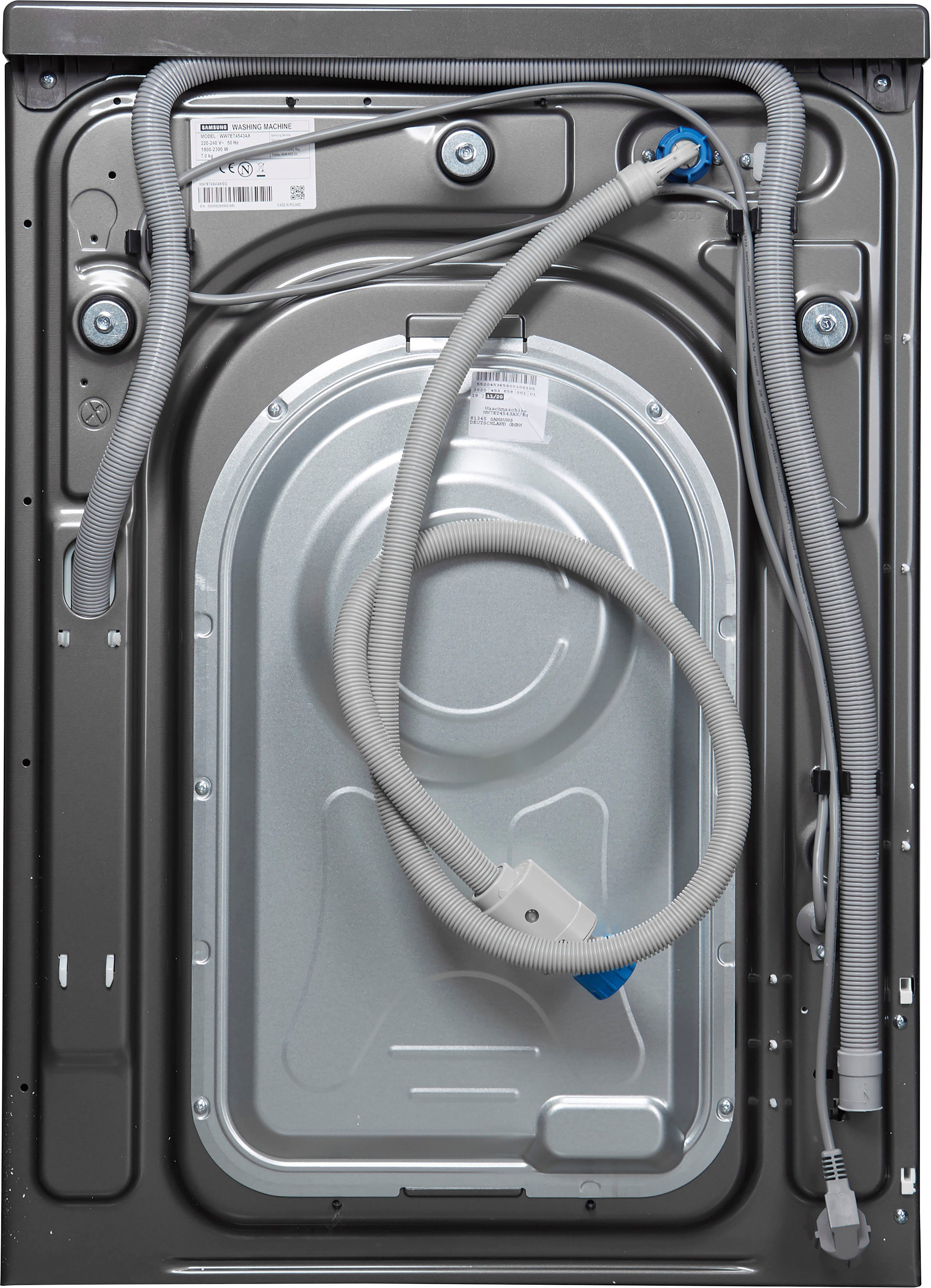 Samsung Waschmaschine WW4500T INOX WW7ET4543AX, 7 kg, 1400 U/min, AddWash™