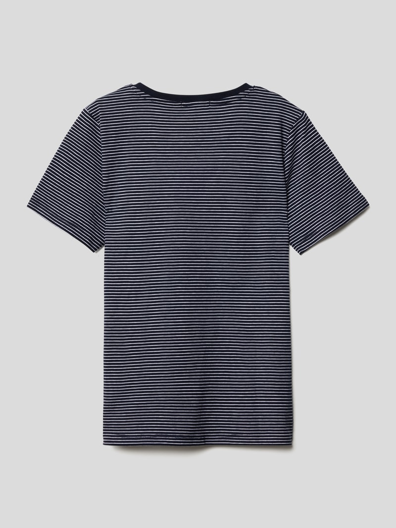T-Shirt mit Rundhalsausschnitt in weiß