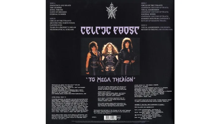 To Mega Therion Silver Vinyl