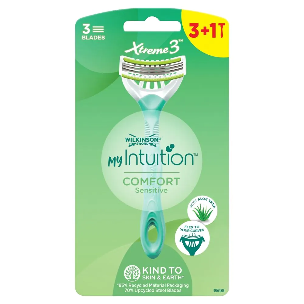 WILKINSON Xtreme3 Beauty Sensitive 3+1 NEMOKAMAI