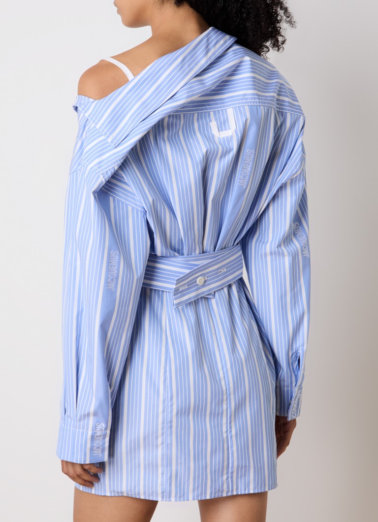 Jacquemus Mini bluza-haljina s asimetričnim ovratnikom