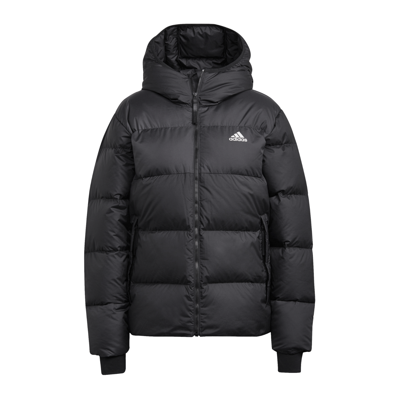 adidas 11.11 Puffer Jacke Damen Schwarz