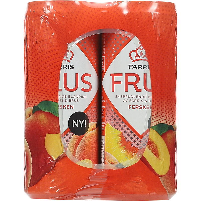 Farris Farris Frus 0,33 l boks 6-pk fersken