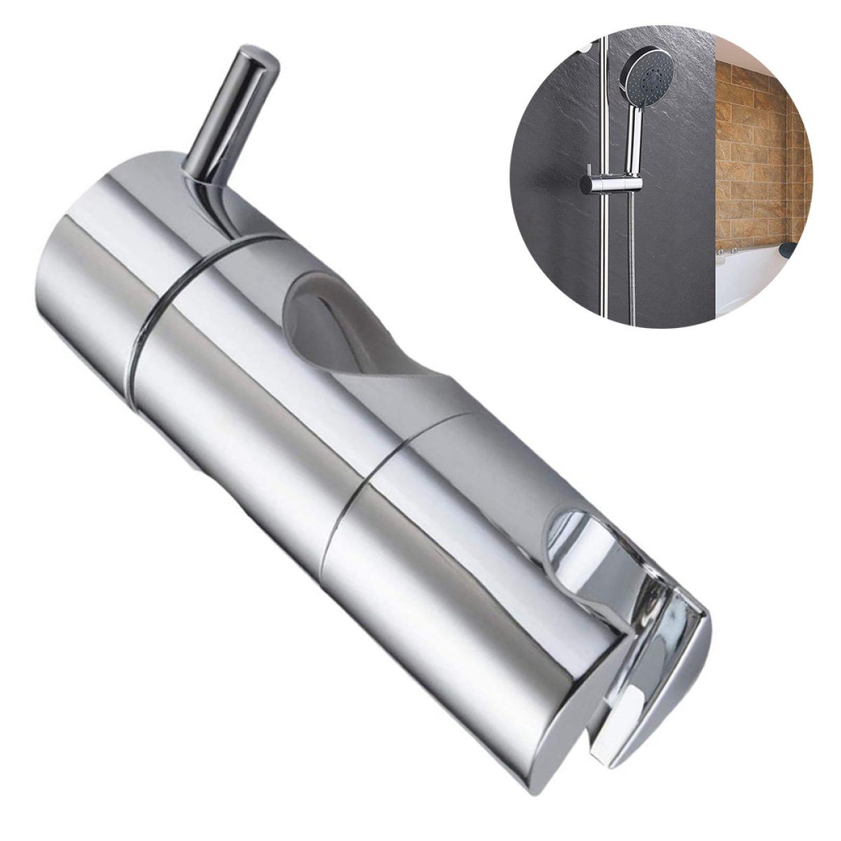 Rwoythk Brausehalter Handbrause Halterung, verstellbar Duschhalterung, Brausehalter