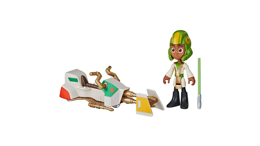Hasbro - Star Wars Action-Figur & Speeder Bike