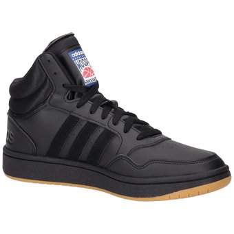 adidas HOOPS 3.0 MID Sneaker in schwarz
