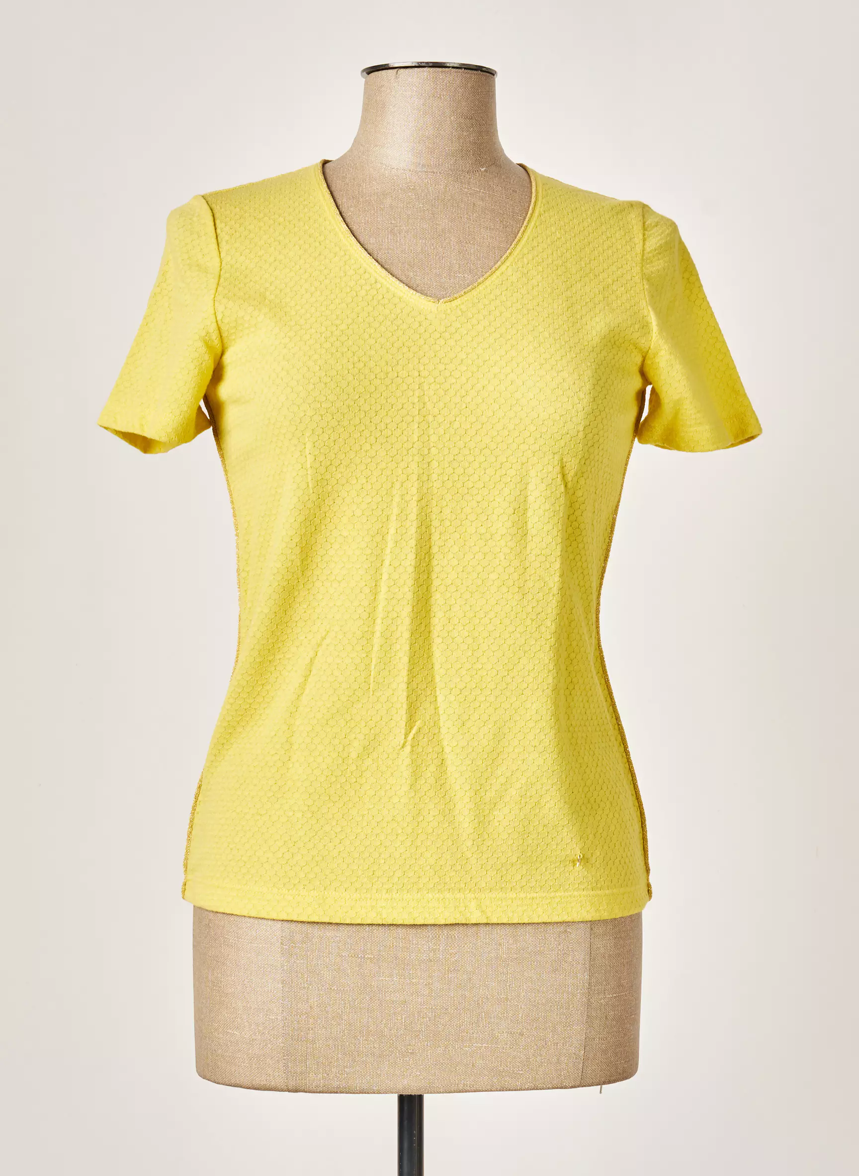 Pauporte Tshirts Femme couleur jaune