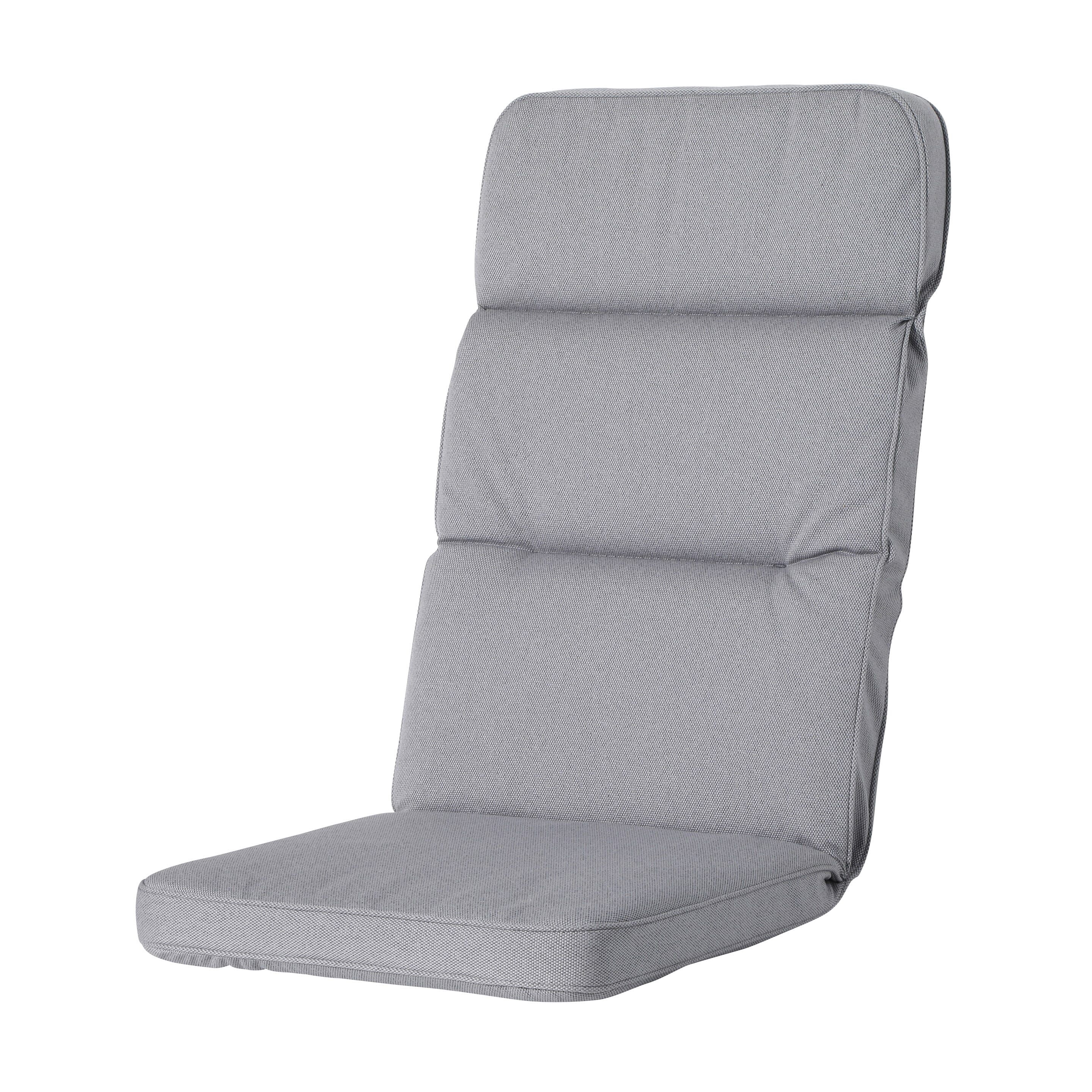 Madison Excellent - Gartenkissen - Low Back - Manchester Light Grey - 190x60 - Grau