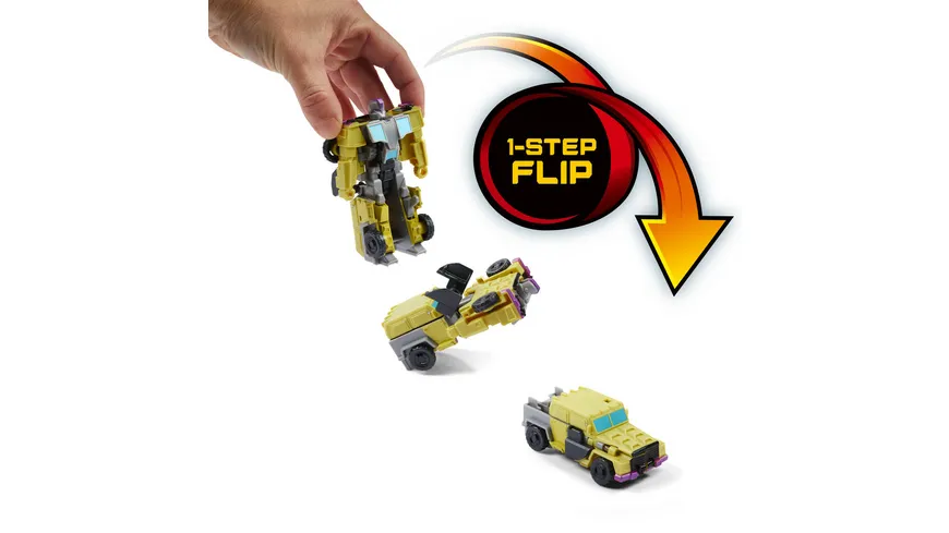 Hasbro - Transformers EarthSpark 1-Step Flip Changer, 1 Stück, sortiert