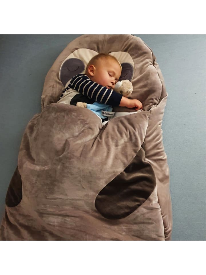 UNUS Mumienschlafsack Faultier in Grau günstig kaufen