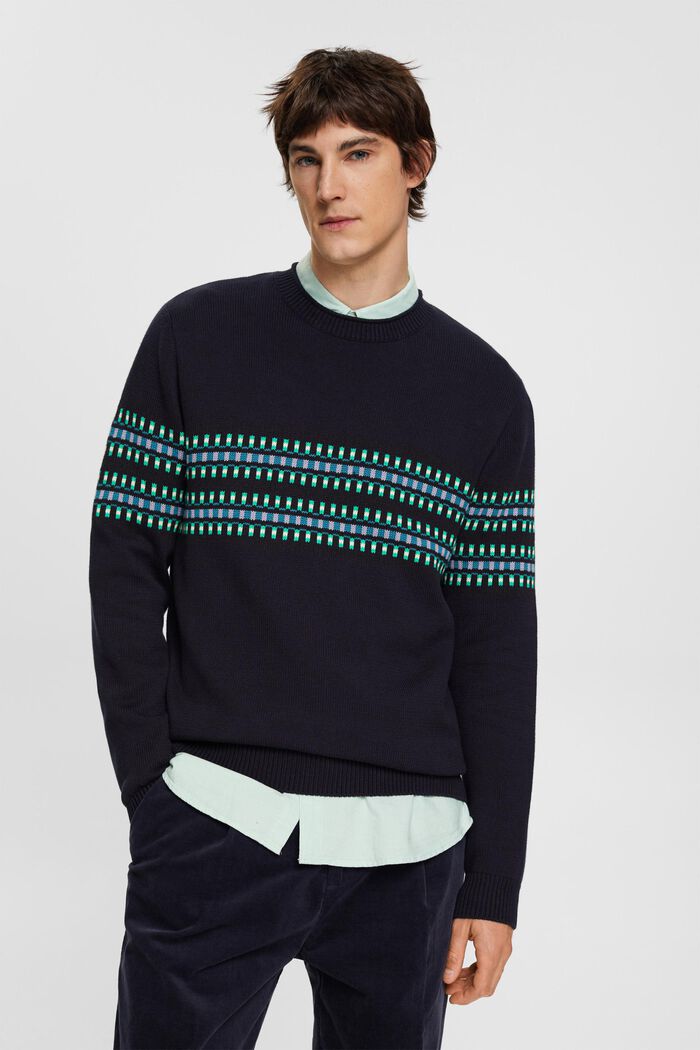 Pullover aus Jacquardstrick