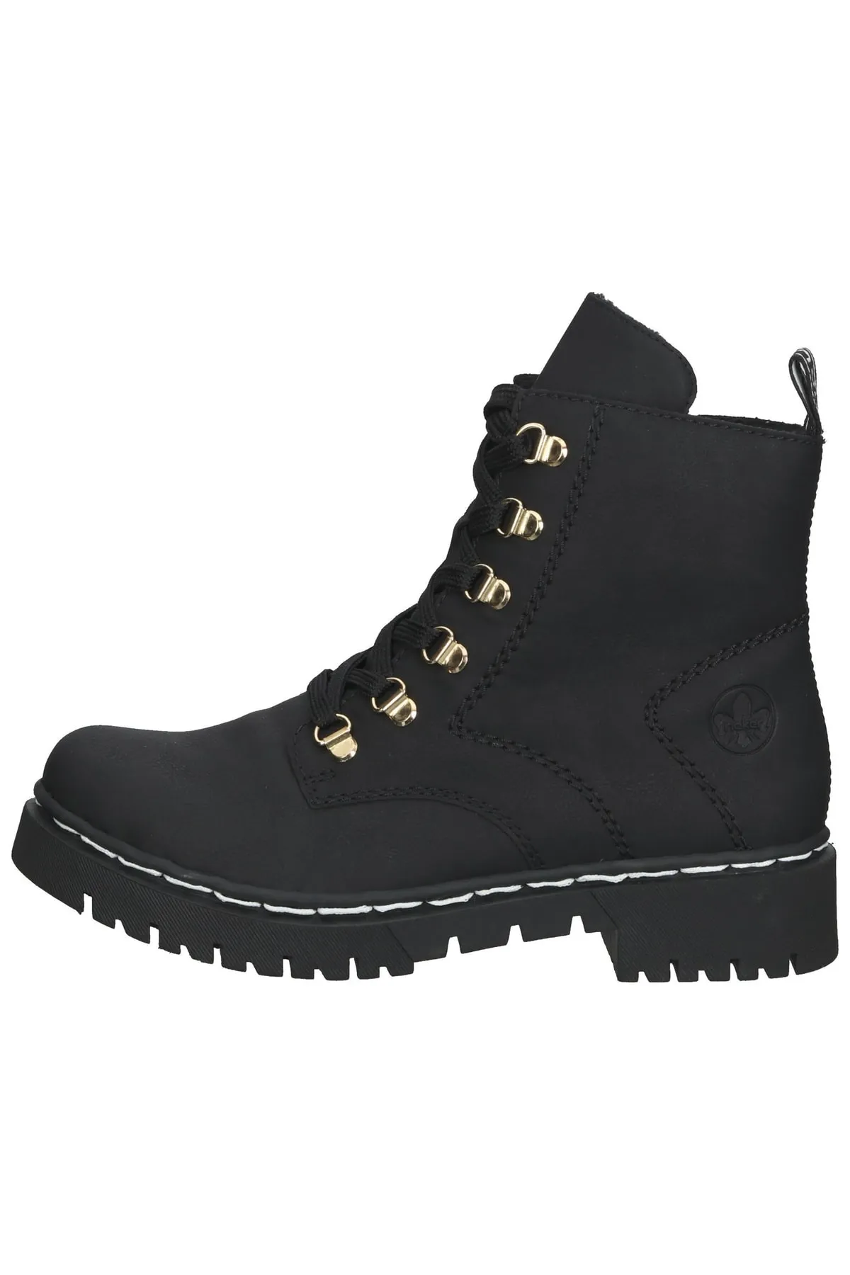 Rieker  Stiefelette - Schwarz - Blockabsatz