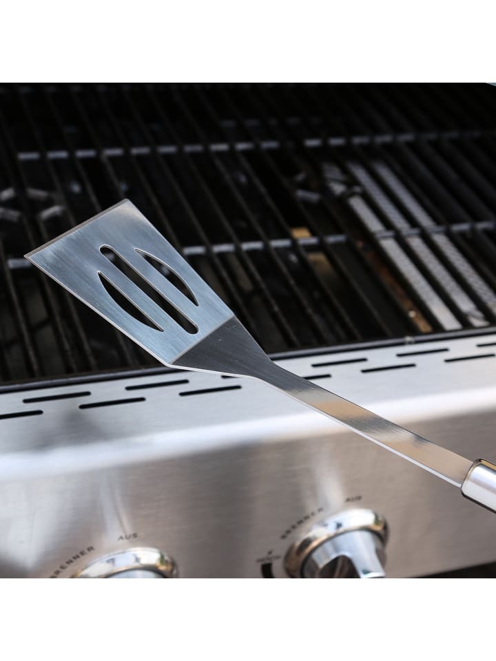 GAUMENKICK Grillwender - Pfannenwender - Edelstahl L: 35cm in silber günstig kaufen onesize