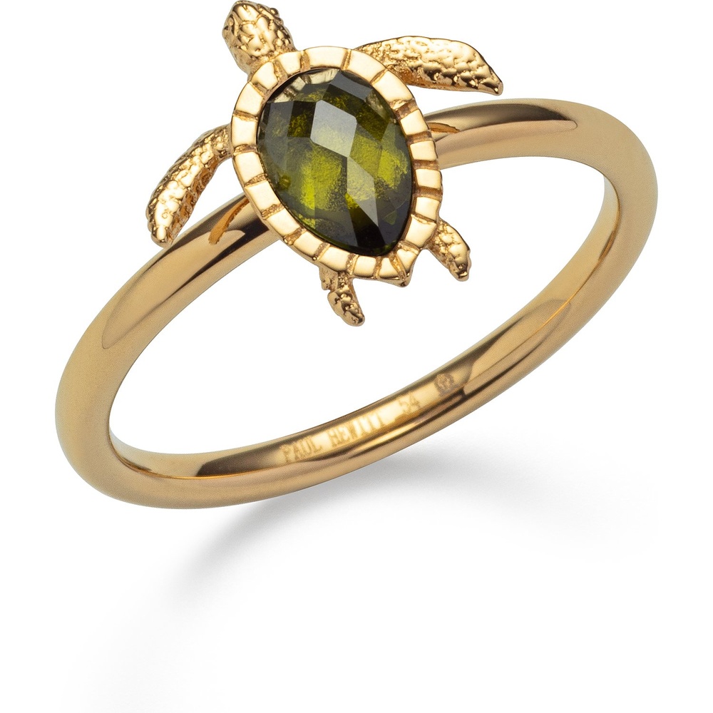 Paul Hewitt Bague pour femme Acier inoxydable recylé or Bague